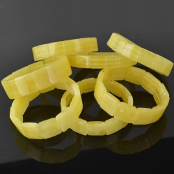 Matt natural Baltic amber new bracelet